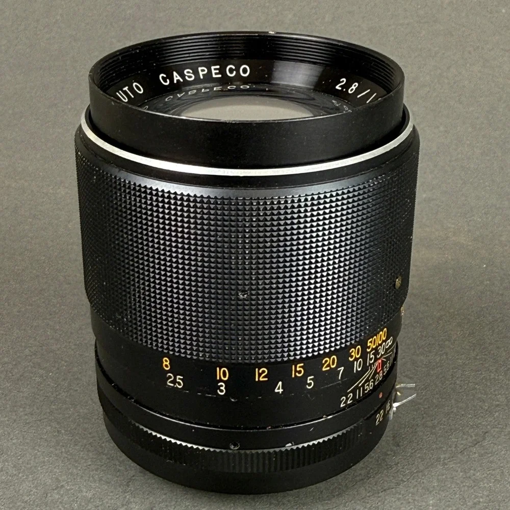 Auto Caspeco 135mm f2.8 Prime Lens for NIKON F mount cameras
